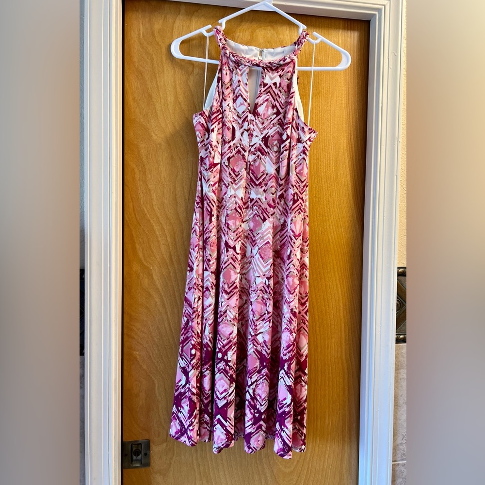 Wisp fit and flare dress
